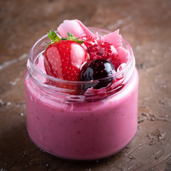 Panna Cotta (orman meyveli,karamelli,fıstıklı)