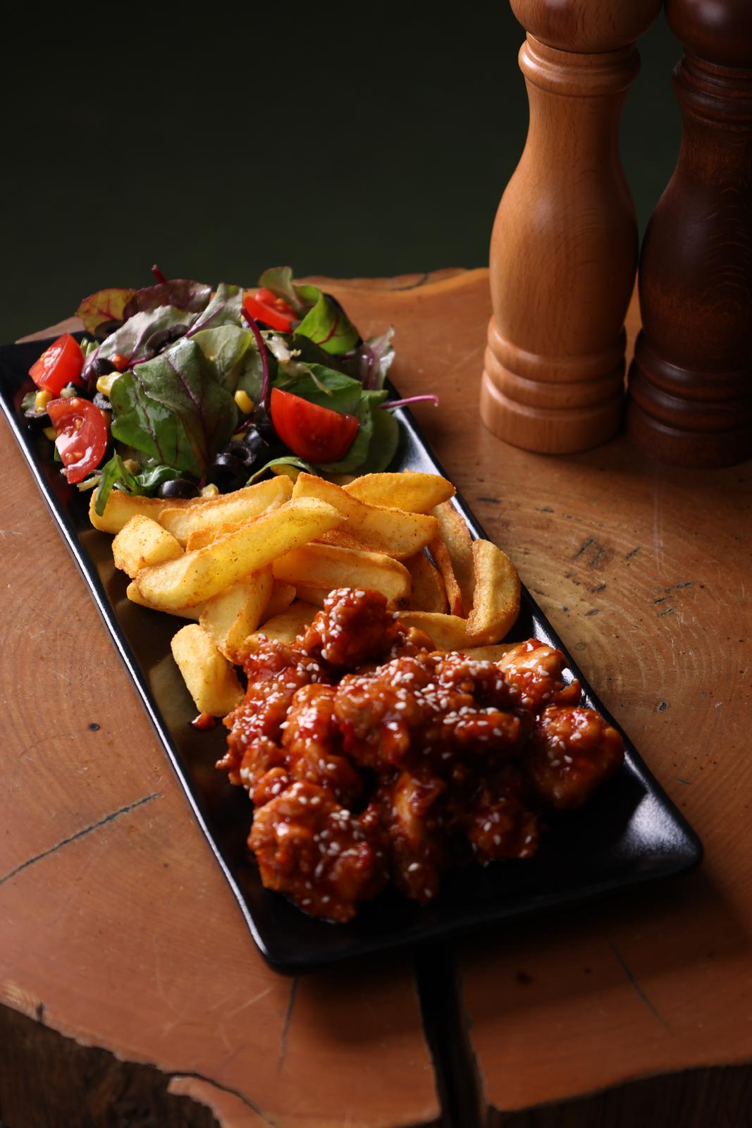 Sweet chili soslu Tavuk